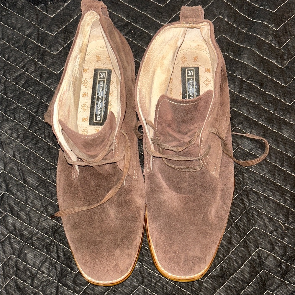 Stacy Adams Suede Lace-Up Shoes